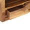 vidaXL - Tv-meubel - 80x30x40 - cm - massief - sheeshamhout