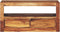 vidaXL - Tv-meubel - 80x30x40 - cm - massief - sheeshamhout