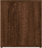 vidaXL - Tv-meubel - 80x31,5x36 - cm - bewerkt - hout - bruin - eikenkleur