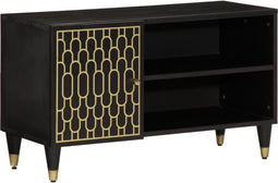 vidaXL - Tv-meubel - 80x31,5x46 - cm - massief - mangohout