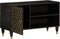 vidaXL - Tv-meubel - 80x31,5x46 - cm - massief - mangohout