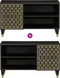 vidaXL - Tv-meubel - 80x31,5x46 - cm - massief - mangohout