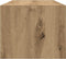 vidaXL - Tv-meubel - 80x31x25,5 - cm - bewerkt - hout - artisanaal - eikenkleur