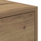 vidaXL - Tv-meubel - 80x31x25,5 - cm - bewerkt - hout - artisanaal - eikenkleur