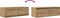 vidaXL - Tv-meubel - 80x31x25,5 - cm - bewerkt - hout - artisanaal - eikenkleur