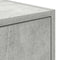 vidaXL - Tv-meubel - 80x31x25,5 - cm - bewerkt - hout - betongrijs
