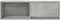 vidaXL - Tv-meubel - 80x31x25,5 - cm - bewerkt - hout - betongrijs