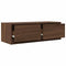 vidaXL - Tv-meubel - 80x31x25,5 - cm - bewerkt - hout - bruin - eikenkleur