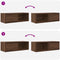 vidaXL - Tv-meubel - 80x31x25,5 - cm - bewerkt - hout - bruin - eikenkleur