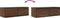 vidaXL - Tv-meubel - 80x31x25,5 - cm - bewerkt - hout - bruin - eikenkleur