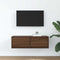 vidaXL - Tv-meubel - 80x31x25,5 - cm - bewerkt - hout - bruin - eikenkleur