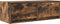 vidaXL - Tv-meubel - 80x31x25,5 - cm - bewerkt - hout - gerookt - eikenkleurig