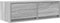 vidaXL - Tv-meubel - 80x31x25,5 - cm - bewerkt - hout - grijs - sonoma - eikenkleurig