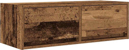vidaXL - TV-meubel - 80x31x25,5 - cm - bewerkt - hout - oud - houtkleurig