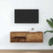 vidaXL - TV-meubel - 80x31x25,5 - cm - bewerkt - hout - oud - houtkleurig
