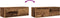 vidaXL - TV-meubel - 80x31x25,5 - cm - bewerkt - hout - oud - houtkleurig