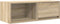 vidaXL - Tv-meubel - 80x31x25,5 - cm - bewerkt - hout - sonoma - eikenkleurig