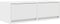 vidaXL - TV-meubel - 80x31x25,5 - cm - bewerkt - hout - wit