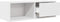 vidaXL - TV-meubel - 80x31x25,5 - cm - bewerkt - hout - wit