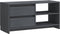 vidaXL - Tv-meubel - 80x31x39 - cm - massief - grenenhout - grijs