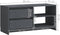vidaXL - Tv-meubel - 80x31x39 - cm - massief - grenenhout - grijs