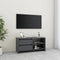 vidaXL - Tv-meubel - 80x31x39 - cm - massief - grenenhout - grijs