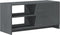 vidaXL - Tv-meubel - 80x31x39 - cm - massief - grenenhout - grijs