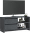 vidaXL - Tv-meubel - 80x31x39 - cm - massief - grenenhout - grijs