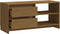 vidaXL - Tv-meubel - 80x31x39 - cm - massief - grenenhout - honingbruin