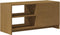 vidaXL - Tv-meubel - 80x31x39 - cm - massief - grenenhout - honingbruin