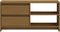 vidaXL - Tv-meubel - 80x31x39 - cm - massief - grenenhout - honingbruin