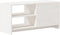 vidaXL - Tv-meubel - 80x31x39 - cm - massief - grenenhout - wit