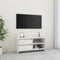 vidaXL - Tv-meubel - 80x31x39 - cm - massief - grenenhout - wit