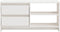 vidaXL - Tv-meubel - 80x31x39 - cm - massief - grenenhout - wit