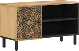vidaXL - Tv-meubel - 80x31x46 - cm - massief - mangohout