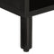 vidaXL - Tv-meubel - 80x31x46 - cm - massief - mangohout - zwart