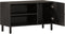 vidaXL - Tv-meubel - 80x31x46 - cm - massief - mangohout - zwart