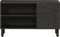 vidaXL - Tv-meubel - 80x31x46 - cm - massief - mangohout - zwart