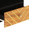 vidaXL - Tv-meubel - 80x33,5x46 - cm - massief - mangohout - bruin - en - zwart