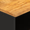 vidaXL - Tv-meubel - 80x33,5x46 - cm - massief - mangohout - bruin - en - zwart