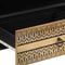 vidaXL - Tv-meubel - 80x33,5x46 - cm - massief - ruw - mangohout - zwart