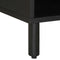 vidaXL - Tv-meubel - 80x33,5x46 - cm - massief - ruw - mangohout - zwart