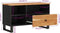 vidaXL - Tv-meubel - 80x33x46 - cm - massief - acaciahout - en - bewerkt - hout