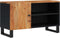 vidaXL - Tv-meubel - 80x33x46 - cm - massief - acaciahout - en - bewerkt - hout