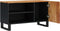 vidaXL - Tv-meubel - 80x33x46 - cm - massief - acaciahout - en - bewerkt - hout