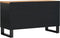vidaXL - Tv-meubel - 80x33x46 - cm - massief - acaciahout - en - bewerkt - hout