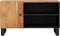 vidaXL - Tv-meubel - 80x33x46 - cm - massief - acaciahout - en - bewerkt - hout