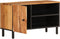 vidaXL - Tv-meubel - 80x33x46 - cm - massief - acaciahout
