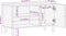 vidaXL - Tv-meubel - 80x33x46 - cm - massief - acaciahout