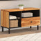 vidaXL - Tv-meubel - 80x33x46 - cm - massief - acaciahout